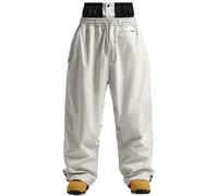 GSOU SNOW Pantaloni da Sci E da Snowboard Donna Uomo Baggy Relaxed Fit | 15K Impermeabili 10K Traspiranti Isolati Antivento Pantaloni Da Sci Baggy Con Gonnellino Antineve, Zip Cosce, Ghette