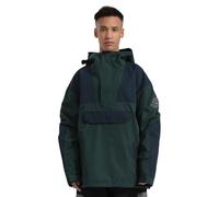 GSOU SNOW Uomo Baggy Giacca da Snowboard Antivento Isolata Sci Neve Anorak