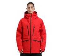 GSOU SNOW Uomo Donna Giacca Sci Baggy Antivento Isolata Cappuccio