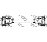 GSP 205001 Albero motore/Semiasse