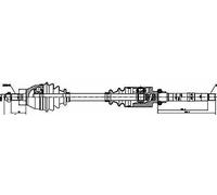 GSP 210004 Semiasse