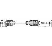 GSP 210012 Albero motore/Semiasse