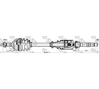 GSP 210015 Semiasse