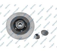 GSP 2x Disco Freno Posteriore Pieno per Renault Laguna III Grandtour KT0/1 BT0/