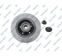 GSP 2x Disco Freno Posteriore Sinistra Destra Pieno per Renault Laguna II Tourer