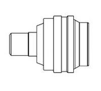 GSP Kit giunti semiasse 661020 per VW Transporter T5 (lato cambio)