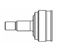 GIUNTO OMOCINETICO Lato Ruota GSP Adatto per FIAT Doblò 1.4 2004 57 KW 77 CV