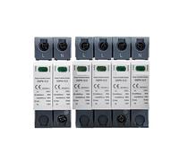 GSP9 12.5KA T1 Class AC Surge Protector 2P 1P+NPE 4P 3P+NPE SPD 275VAC Din Rail House Surge Protector T2 Class 20~50KA AUOQKQUT(4P NPE 12.5KA 275VAC)