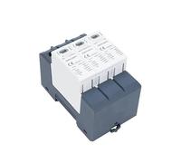 GSP9 Photovoltaic DC SPD 3P 600V 1000V 1500V 40KA Surge Protector Protective Device Lightning Protection Din Rail T1+T2 AUOQKQUT(3P 1500VDC)