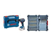 GSR 18V-55 Professional + Set da 40 Pezzi di Punte e Bit (Pick And Click, Bit di Avvitamento Duri, con Portabit Universale) - Amazon Edition