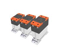 GSR2-1 Solid State Relay Din Rail Single Phase With Heat Sink 10A-120A DC Control AC DC Control DC AC Control AC RUAJOGYNVM(AC to AC,GSR2-1-80A)