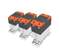 GSR2-1 SSR 10A 25A 40A 60A 80A 100A 120A Relè a stato solido montato su guida Din SSR monofase con dissipatore di calore DD AA DA SSR 1 pz(DC to AC,GSR2-1-25A)