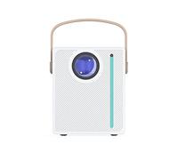 Gsrimgratoe 720P HD Proiettore Intelligente per la Casa Piccolo Proiettore di Schermo Mobile Proiettore Video Bluetooth WiFi Proiettore Portatile Spina UE