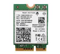 Gsrimgratoe AX211NGW WiFi 6E M.2 Key E CNVio2 Kit di schede di rete a doppia banda 2,4 Ghz/5 Ghz Adattatore Bluetooth 5.2 802.11Ac