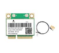 Gsrimgratoe -AXE3000H WiFi 6E 2400Mbps Mini PCI-E per scheda di rete WLAN BT 5.2 802.11AX 2.4G/5G/6Ghz