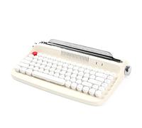 Gsrimgratoe Bluetooth Macchina per Scrivere Ufficio Sensazione Medica Tablet Universale Rotondo per Computer Portatile,C