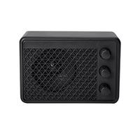 Gsrimgratoe Mini Amplificatore Portatile per Chitarra Acustica Altoparlante 5W Amplificatore per Chitarra Acustica per Interni Ed Esterni Nero