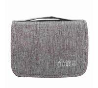Gsrimgratoe Nero Appeso Viaggio Grande Borsa da Toilette Cosmetica Donne Neonato Trucco Bellezza Vanità Organizzatore Accessorio di Stoccaggio Sacchetto di Lavaggio, grigio