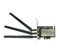 Gsrimgratoe per Broadcom Bcm94360CSAX Bcm943602CS Bcm94331CSAX Adattatore Convertitore PCI-E Desktop WLAN + Antenna per Scheda WiFi