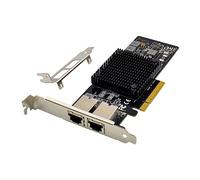 Gsrimgratoe Scheda di rete Server X550-T2 Nero Scheda di Rete Server PCB Scheda di Rete Server PCIE X8 Dual Port RJ45 10GbE Scheda di Rete Server Adattatore di Rete Convergato