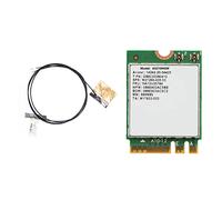 Gsrimgratoe Scheda WiFi AX210NGW + Antenna WiFi 6E Bluetooth 5.2 2.4Ghz 5Ghz 3000Mbps M.2 Adattatore 802.11Ax Scheda di rete
