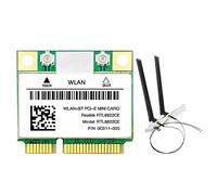 Gsrimgratoe Scheda WiFi RTL8822CE con Antenna 1200Mbps 2.4G+5Ghz 802.11AC Mini PCIe BT 5.0 Supporto per computer portatile/PC /11