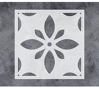 GSS Designs - Stencil per pavimenti e pareti, 30,5 x 30,5 cm, stencil grandi per dipingere pavimenti e pareti