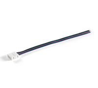 GSTC08- CONNETTORE SINGOLO PER STRISCE LED GRB 10MM CAVO 15CM