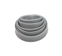 GSUNLEO Guaina trecciata in PET grigio ad alta densità da 1 pezzo - Guaina avvolgente for cavi da 2 a 60 mm for fili, ignifuga, soluzioni personalizzabili(60MM*1M)