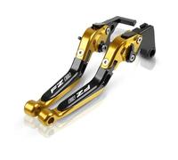 GsvUbd per Y&amaha per FZ8 FZ-8 per FAZER 2011-2015 Leva Frizione Moto Leva Freno Set Leve Manubrio Pieghevoli Regolabili(Yellow 3)
