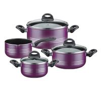 GSW 158107 Milano Color Set di 4 pentole, Colore: Lilla