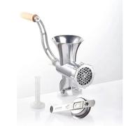 GSW 588423 Tritacarne in alluminio n. 8 con accessorio per pasticceria e pestello