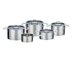 GSW 893190 Elegance - Batteria di pentole, 9 Pezzi