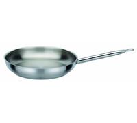 GSW 9752 Le Chef - Padella con Manico in Acciaio Inox, 28 cm