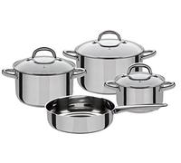 GSW 990042 Montreal - Set di 4 pezzi, in acciaio inox, argento