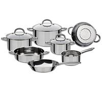 GSW 990097 Montreal - Set di 10 Pezzi, in Acciaio Inox, Argento, 24 cm, 10 unità