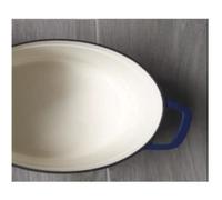 GSW - Blue Magic - Cocotte - 33 x 26 cm - Ghisa - Blu - Tutte le fonti di calore inclusa linduzione