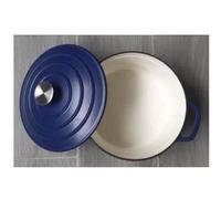 GSW Pentola in ghisa "Blue Magic", ø 24 cm, capacità 3,8 litri, blu