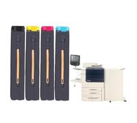 GSwReJ Cartuccia del toner compatibile C700 C75 J75 4pcs Set per il colore Pressa 700i 700 Coper digitale