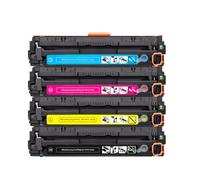 GSwReJ Cartuccia toner compatibile per la serie 205A CF530A CF531A CF532A CF533A per l'uso con stampanti M154 M180 M181
