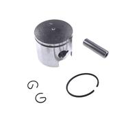 GSwReJ G2500 Kit Anello spinotto pistone da 34 mm Compatibile con Parti di Ricambio per Motosega da 25 CC 25,4 CC e Sega per potatrice(Single Ring)