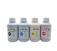 GSwReJ Pellicola di inchiostro NP DTF compatibile con i modelli di stampante L1800 L800 L805 DX5 DX7 I3200 I4720 I5113 Tutte le stampe con inchiostro DTF(1SET BCMY)