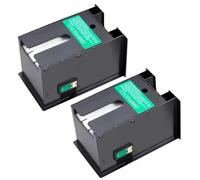 GSwReJ Serbatoio di manutenzione compatibile per WP-4011 WF-4521 WF-5113 WF-5623 WF-5191 WF-5621 PXBMB2 Scatola di manutenzione della stampante con chip(T6710 2pcs)