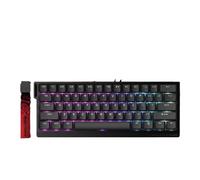 GSwReJ Tastiera da Gioco cablata Hot Swap Personalizzabile per PC con interruttori magnetici Design a attivazione Rapida Compatibile con Vari Accessori da Gioco(Mad 60 He RGB)