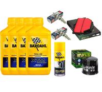 GSX R 1000 2007/2008 TAGLIANDO BARDAHL XTM 10W40 FILTRO OLIO ARIA CANDELE SPRAY