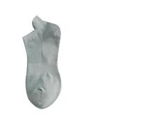 GSXLZ Corti Invisibili Calze 10 Pairs Men's Invisible Ankle Socks Solid Color Casual Mesh Male Comfortable Breathable Soft Short Sock(Color 13)