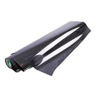 GSXLZ Tappeto Corridoio Tappeto a specchio in plastica for corridoio, runner for feste di nozze, accessori for pista da ballo(Black,30.0M,2.4m)