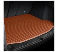 GSXOZCET Auto Tappetino per Bagagliaio, per Dacia Logan III 2020-2022 Auto Tappetino in Pelle per Bagagliaio,Antiscivolo Impermeabile,Interni Accessori,Coffee Brown