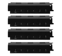 Gsycle 4pcs Tende da Calore alla griglia, Smalto e Piastra di Riscaldamento a Calore Piastre di Riscaldamento per Grill Si Adattano per 463230710, 4633320109 Parti di Sostituzione della