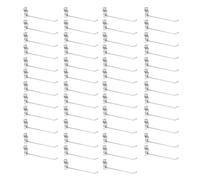 Gsycle 50 ganci per lavagna, punta piatta, organizer per lavagne, accessori, ganci per lavagna, ganci per lavagnette